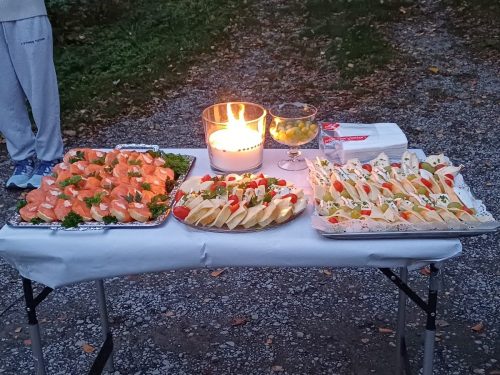 Dank an Monika und Walter für das Büfett!