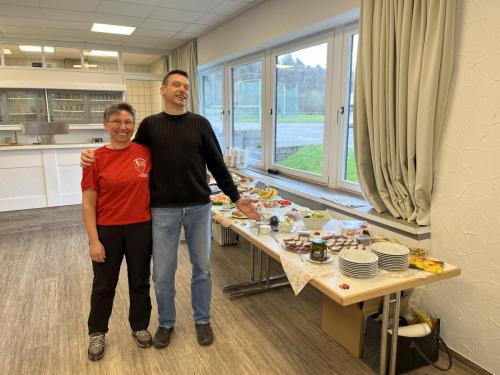 Das Frühstücksbuffet